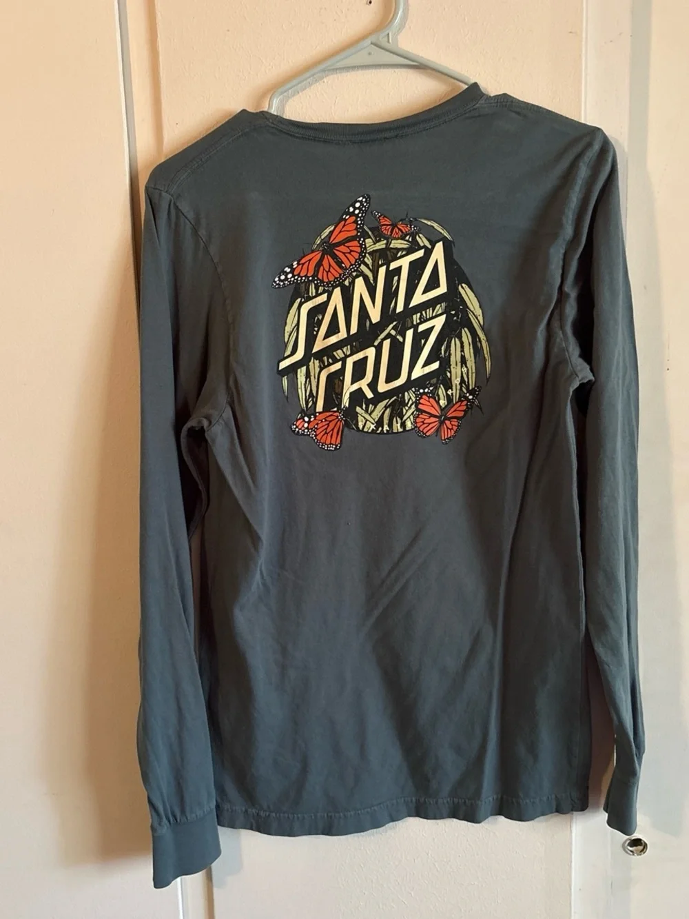 Santa Cruz Long Sleeve Tee in Slate Teal